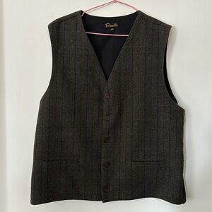 Danelli  Dark Grey lined  Wool suit Vest